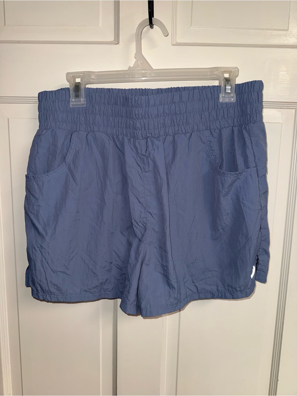 Asics Women's Athletic Shorts in Dusty Blue